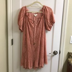 Off the shoulder dress